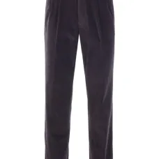 Брюки из вельвета прямого кроя