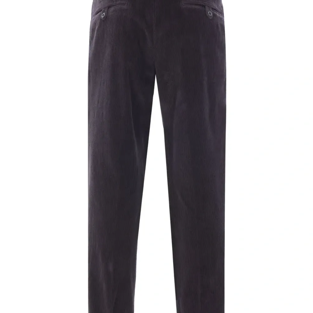 Брюки из вельвета прямого кроя