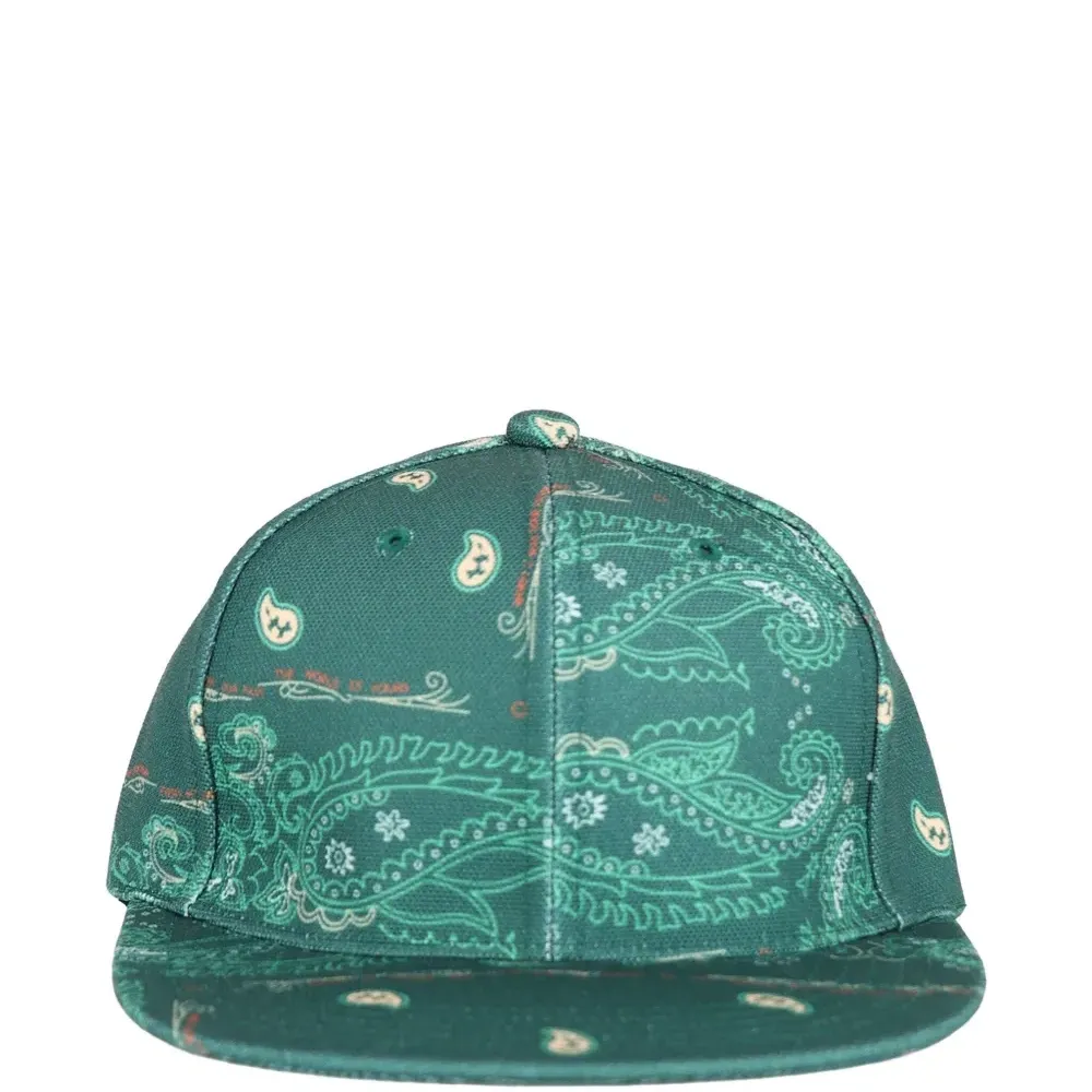 Бейсболка с принтом «пейсли»