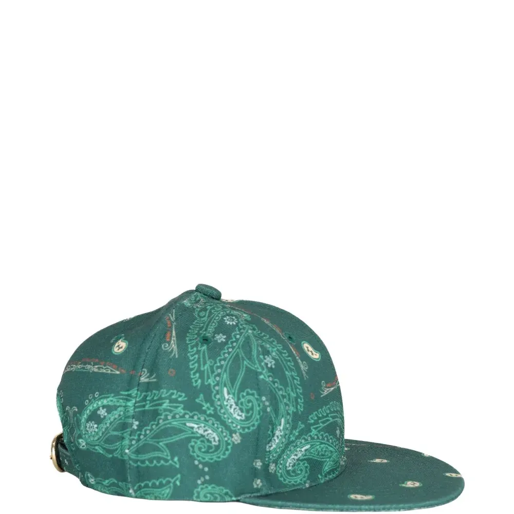 Бейсболка с принтом «пейсли»