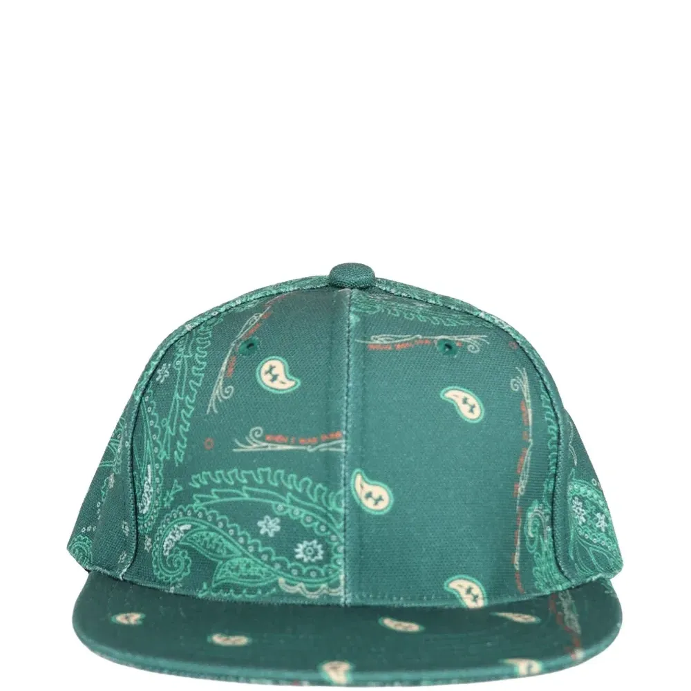 Бейсболка с принтом «пейсли»