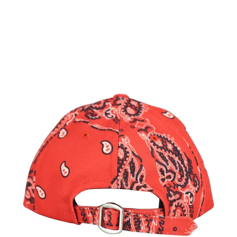 Бейсболка с принтом «пейсли»