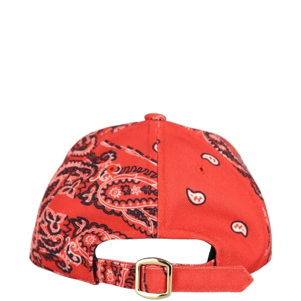 Бейсболка с принтом «пейсли»