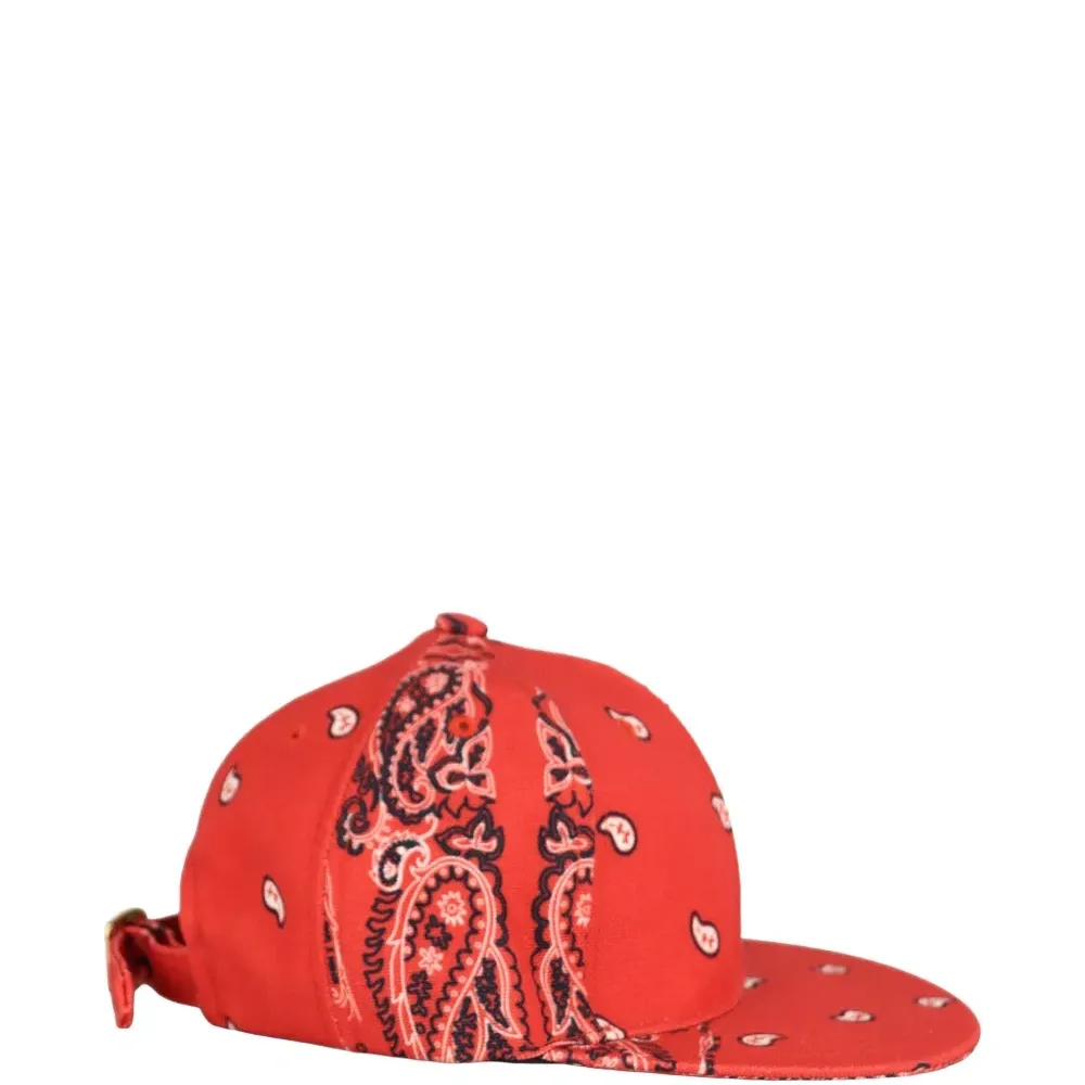 Бейсболка с принтом «пейсли»