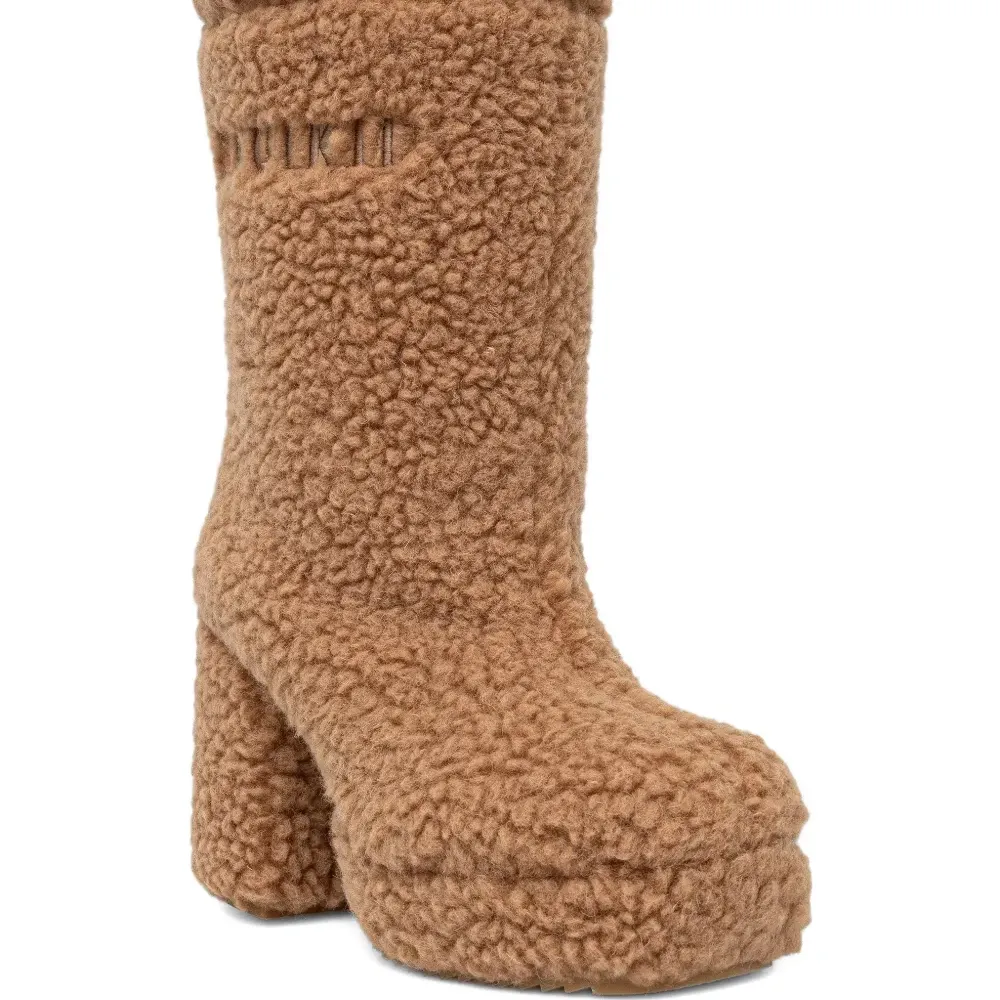 Ботинки Curly на платформе с логотипом