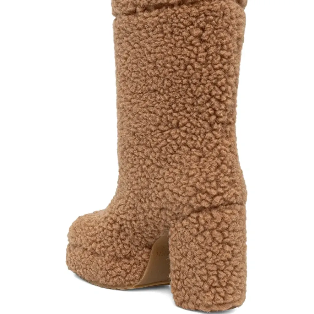 Ботинки Curly на платформе с логотипом