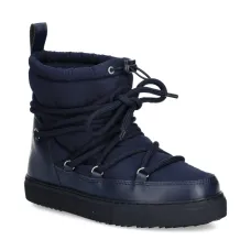 Дутые ботинки на шнуровке