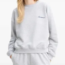 Свитшот с вышитым логотипом