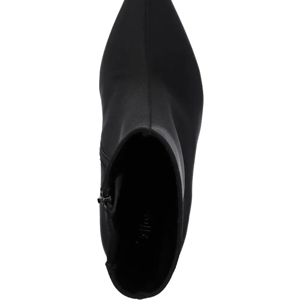 Кожаные ботильоны Siren-24 на устойчивом каблуке