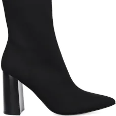 Кожаные ботильоны Siren-24 на устойчивом каблуке