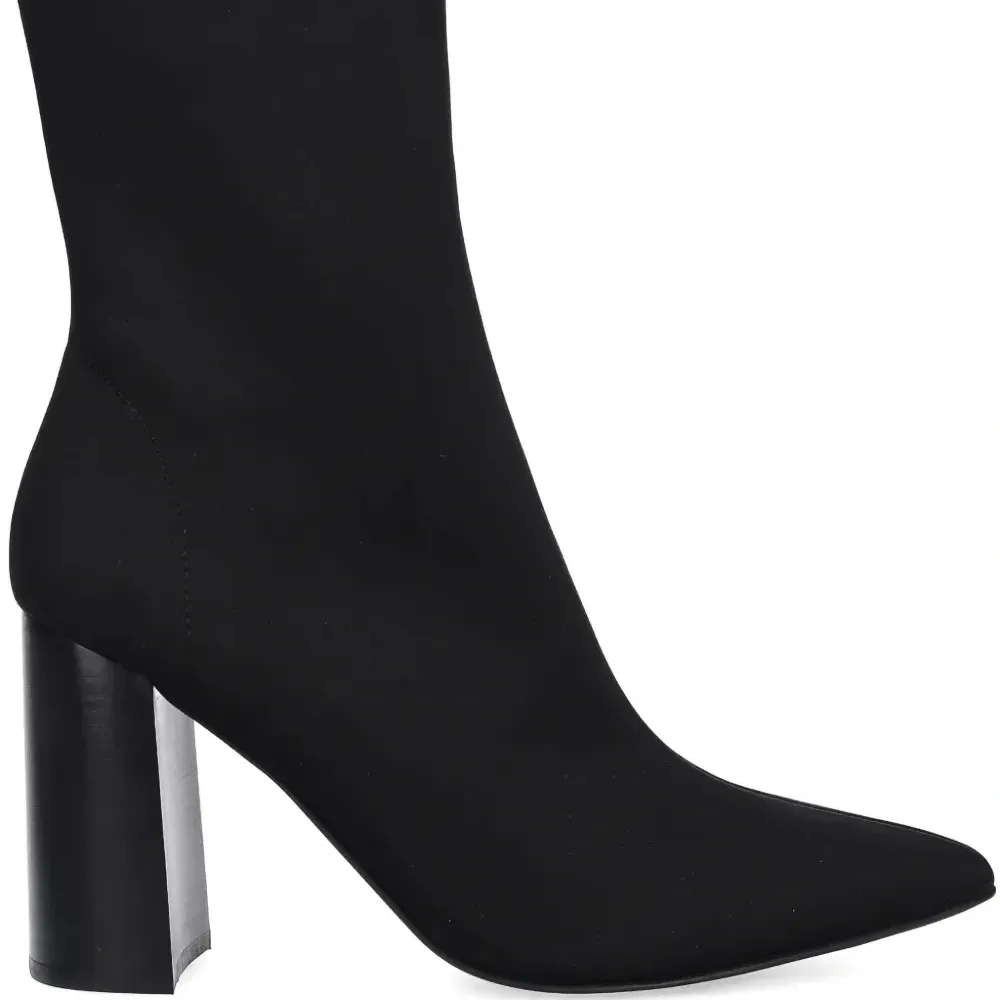 Кожаные ботильоны Siren-24 на устойчивом каблуке