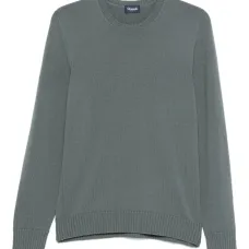 Свитер с круглым вырезом