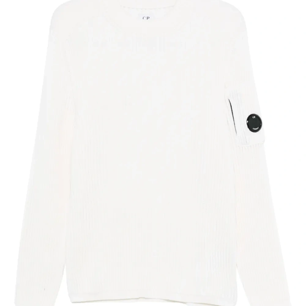 Джемпер с декоративной линзой