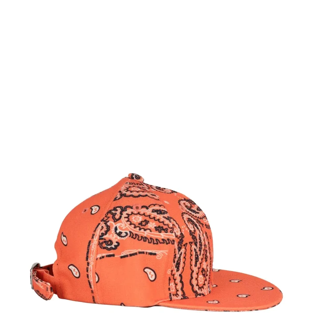 Бейсболка из хлопка с принтом "пейсли"