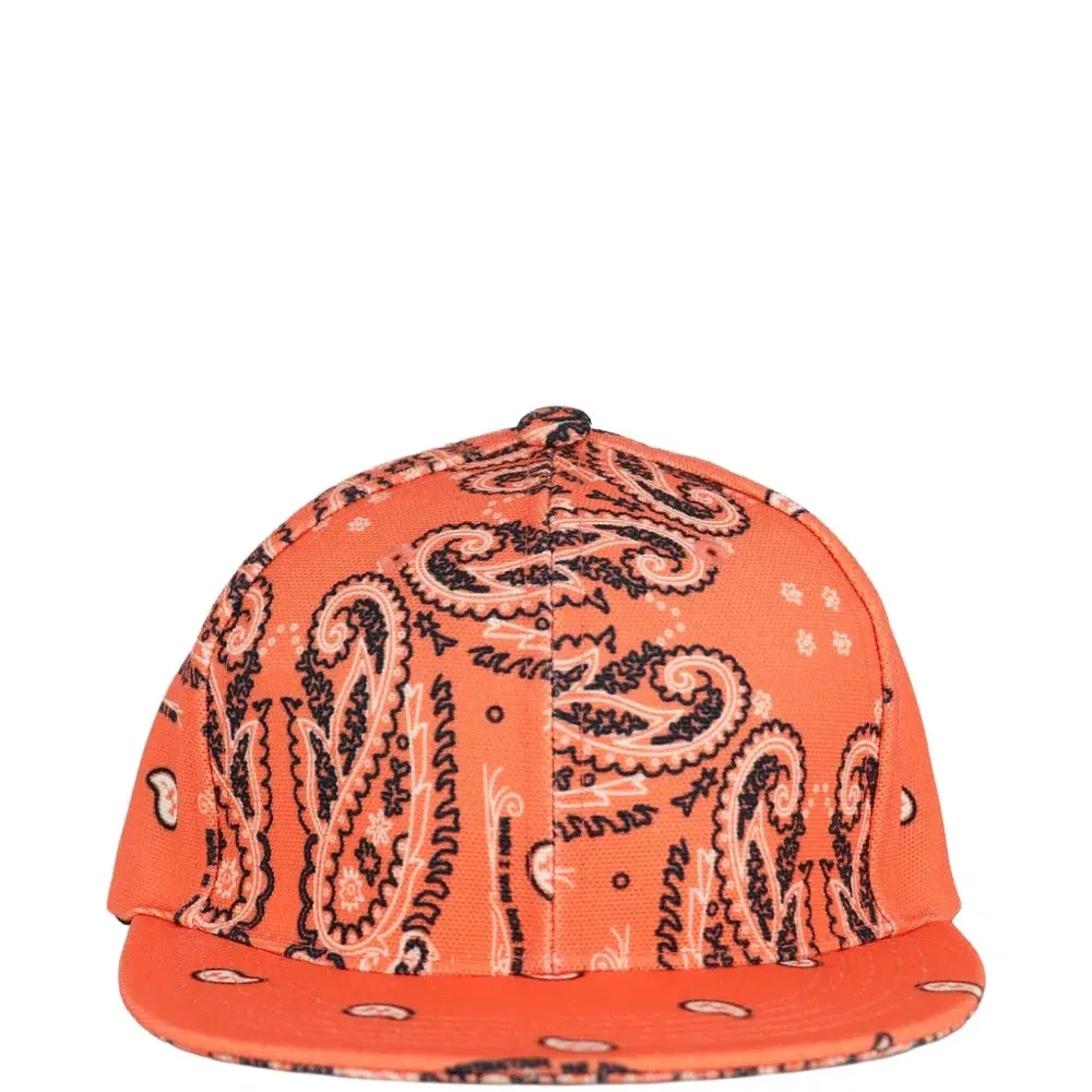 Бейсболка из хлопка с принтом "пейсли"