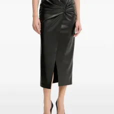 Драпированная юбка миди Драпированная юбка миди