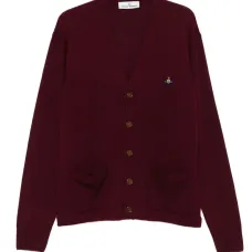 Кардиган с накладными карманами