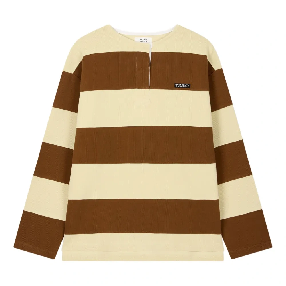 Футболка в рубчик в стиле регби Футболка в рубчик в стиле регби