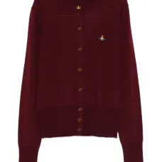 Кардиган на пуговицах с украшением в виде орба