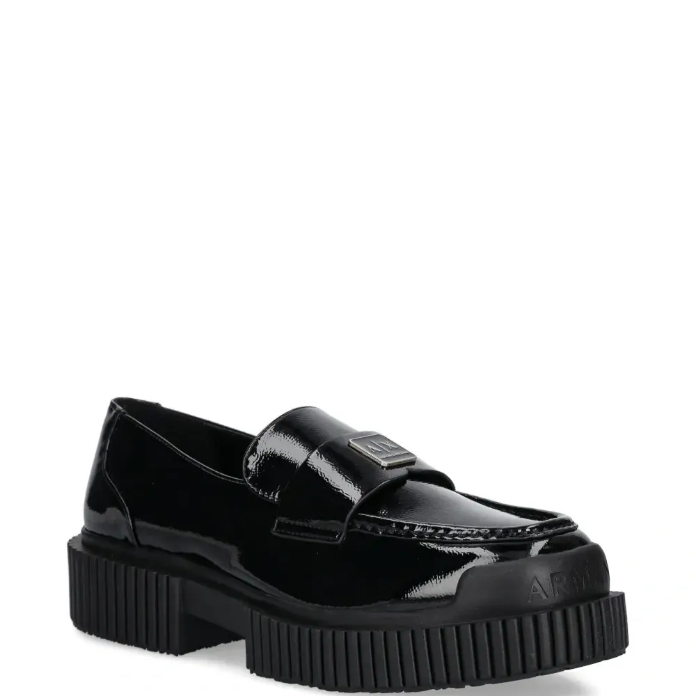 Лоферы с логотипом