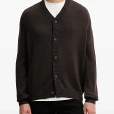 Кардиган с V-образным вырезом