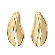 Мини-серьги Wave