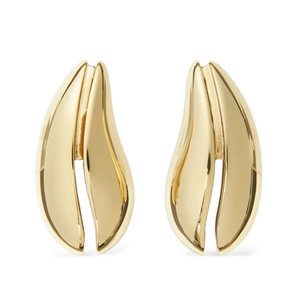 Мини-серьги Wave