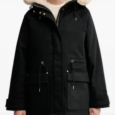 Куртка с капюшоном и кулиской