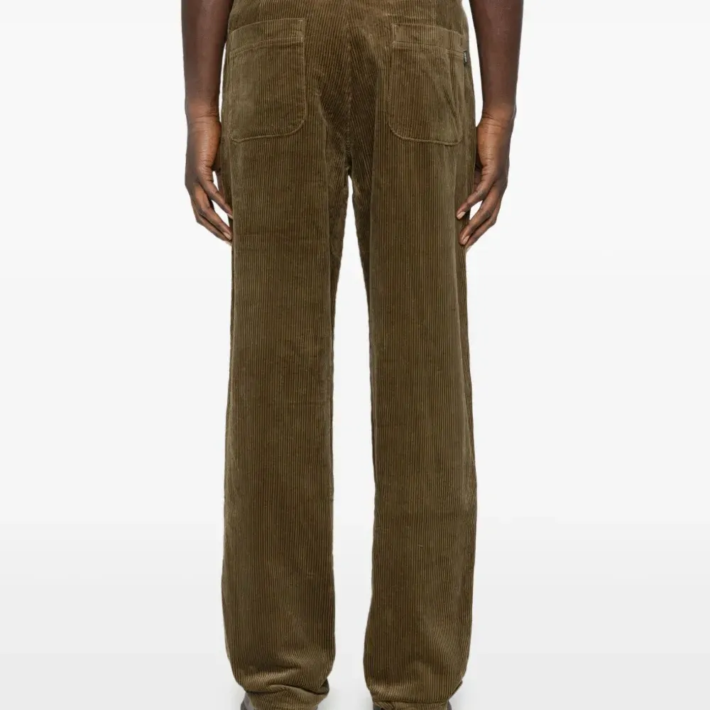 Брюки из вельвета с карманами