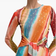 Платье макси с узлом Платье макси с узлом