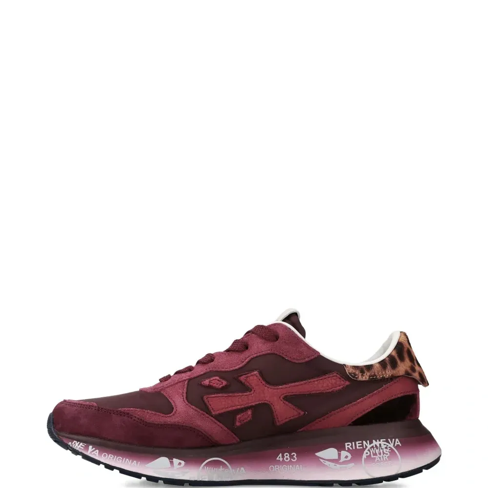 Кроссовки Lauryn 7789 с леопардовым принтом Кроссовки Lauryn 7789 с леопардовым принтом