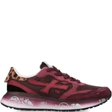 Кроссовки Lauryn 7789 с леопардовым принтом