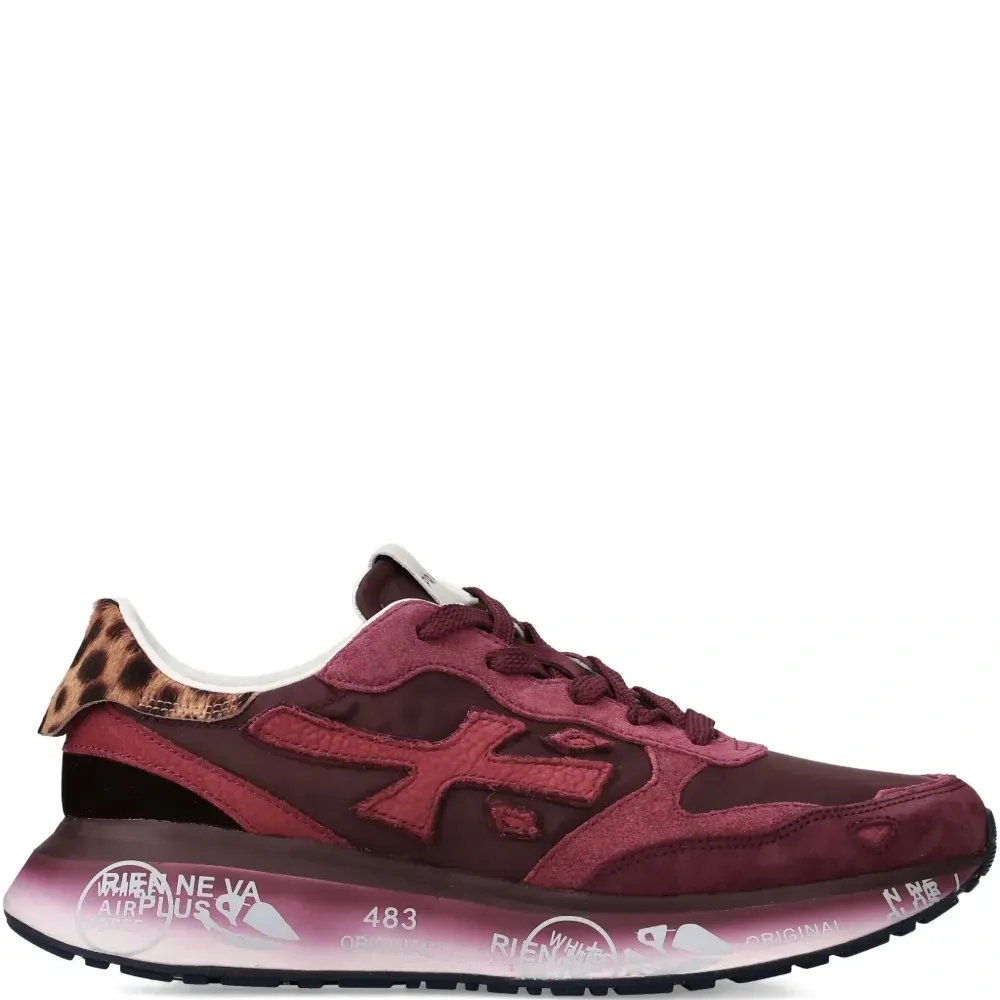 Кроссовки Lauryn 7789 с леопардовым принтом Кроссовки Lauryn 7789 с леопардовым принтом