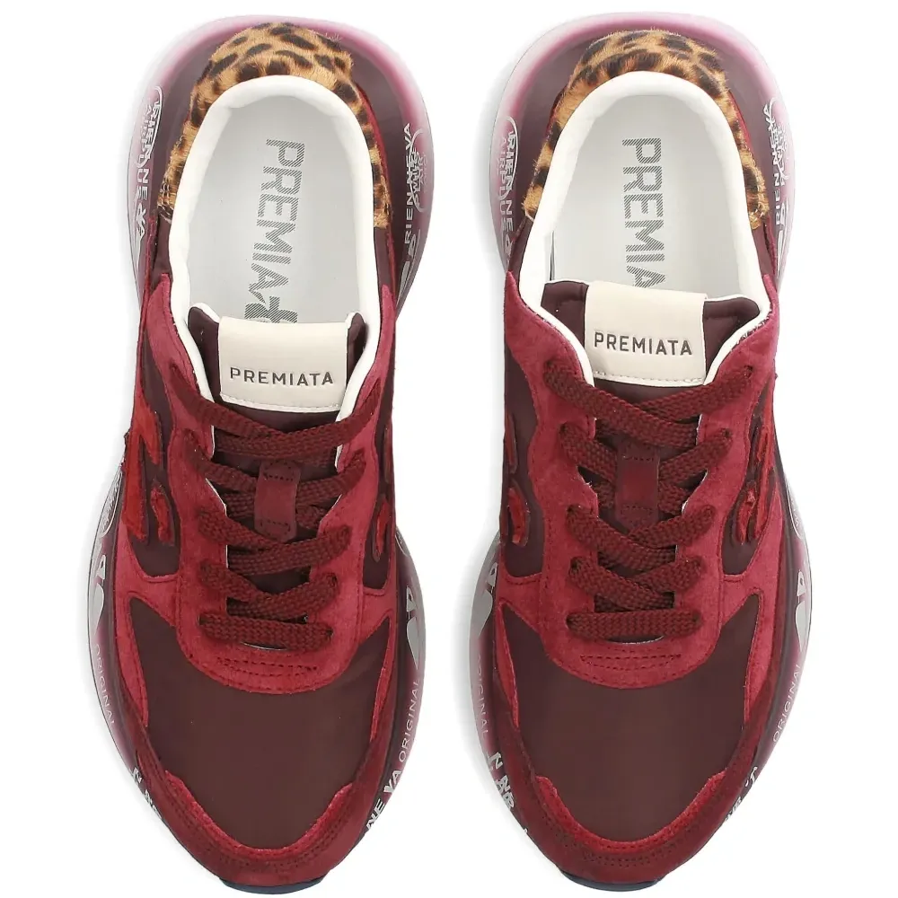 Кроссовки Lauryn 7789 с леопардовым принтом Кроссовки Lauryn 7789 с леопардовым принтом