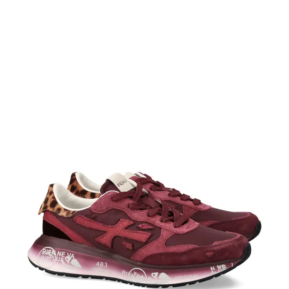 Кроссовки Lauryn 7789 с леопардовым принтом Кроссовки Lauryn 7789 с леопардовым принтом