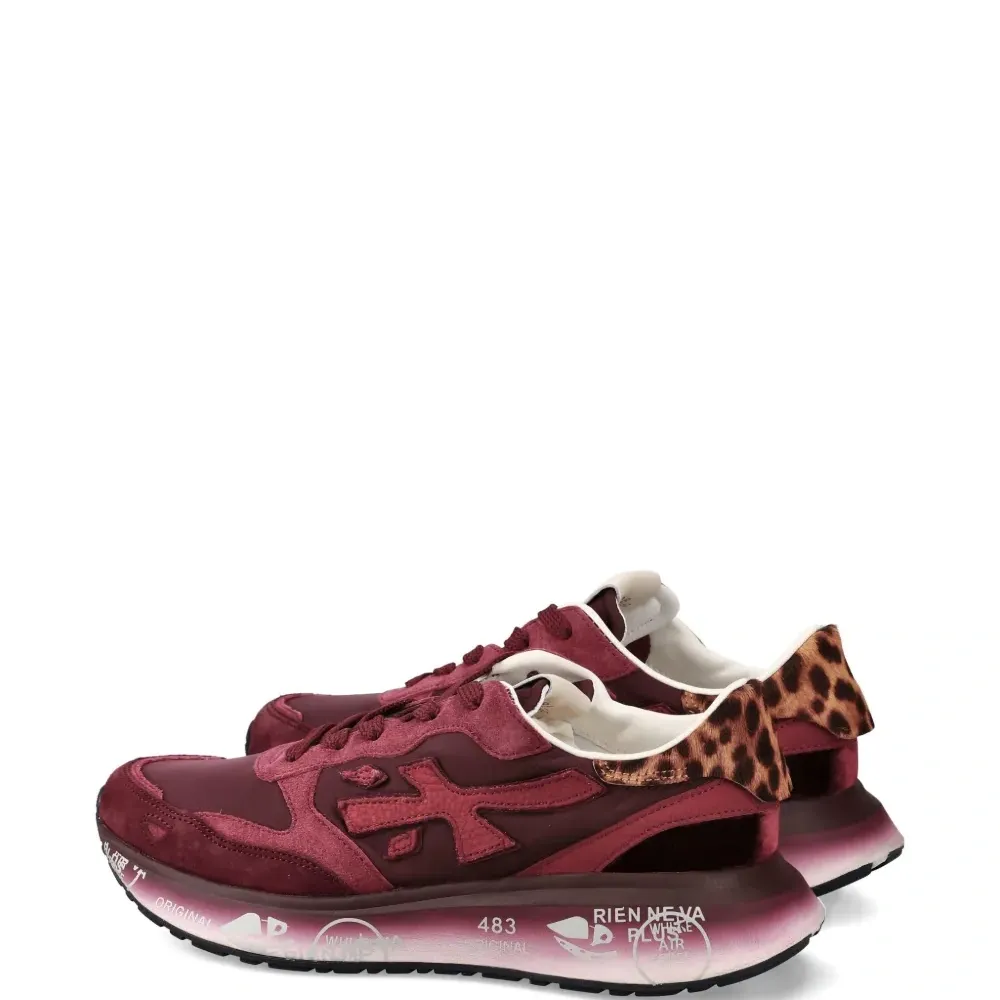 Кроссовки Lauryn 7789 с леопардовым принтом Кроссовки Lauryn 7789 с леопардовым принтом