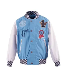 Куртка на молнии в стиле пэчворк Куртка на молнии в стиле пэчворк