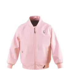 Бомбер с нашивкой-логотипом