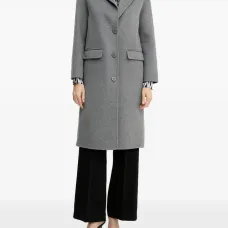 Пальто на пуговицах