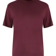 Футболка с рубчатой отделкой Футболка с рубчатой отделкой