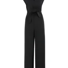 Комбинезон с поясом на талии