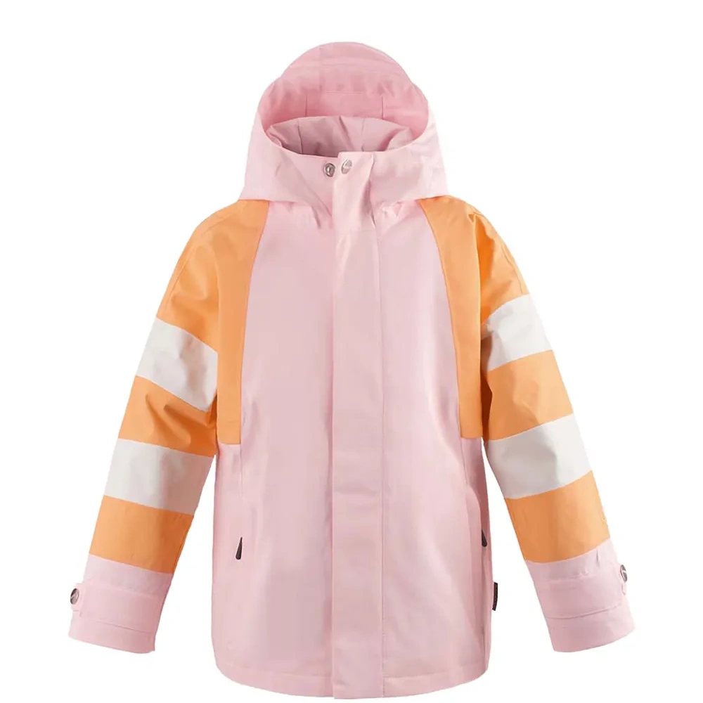 Полосатая куртка с капюшоном