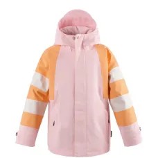 Полосатая куртка с капюшоном