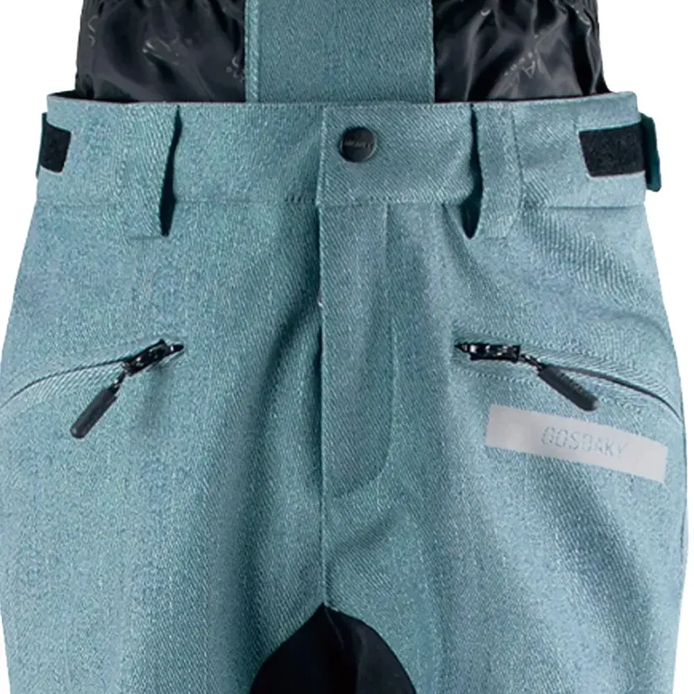 Брюки на молнии