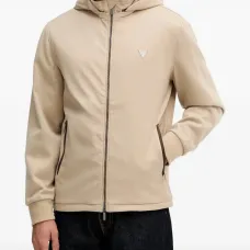 Куртка с капюшоном и нашивкой-логотипом Куртка с капюшоном и нашивкой-логотипом