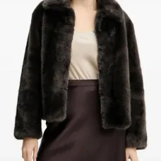 Шуба из искусственного меха