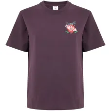 Футболка с цветочной вышивкой