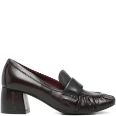 Туфли-лодочки на блочном каблуке 60 мм с плиссированной отделкой Туфли-лодочки на блочном каблуке 60 мм с плиссированной отделкой