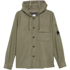 Куртка с капюшоном на пуговицах