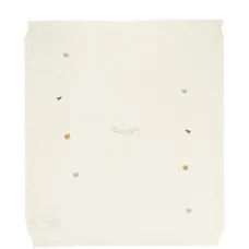 Детское одеяльце с вышитым логотипом